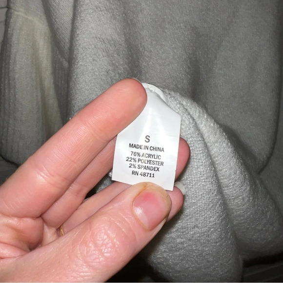 Falls Creek White Layered Wide Sleeve Sweater, Women’s Size Small - Picture 4 of 7